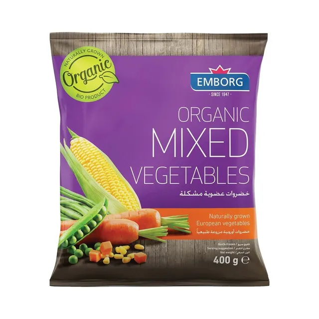Emborg Organic Mixed Vegetables 400g