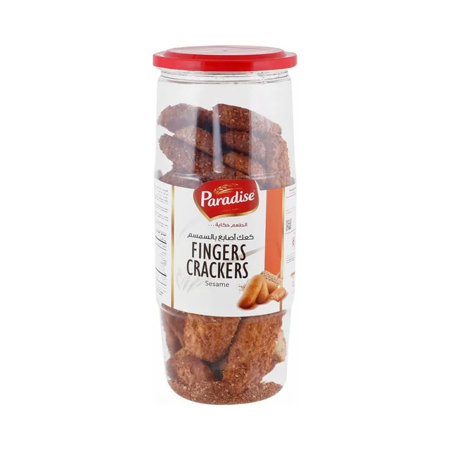 بارادايس بسكويت أصابع بالسمسم، 350g