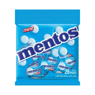 Mentos Mint Chewy Candy, 26 Count