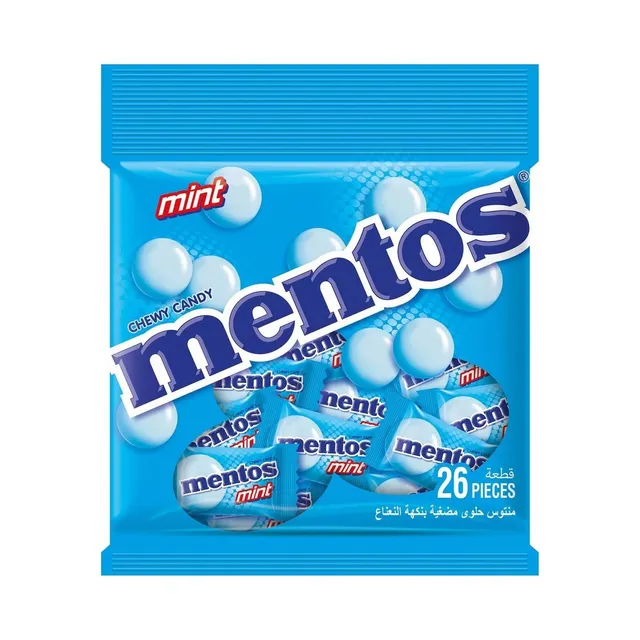 Mentos Mint Chewy Candy, 26 Count