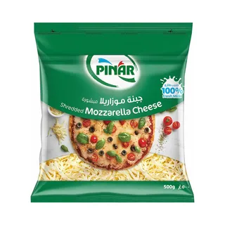 Pinar Shredded Mozzarella 500g