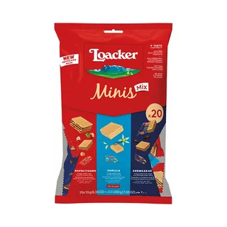Loacker Mini Mix Wafer, 200g