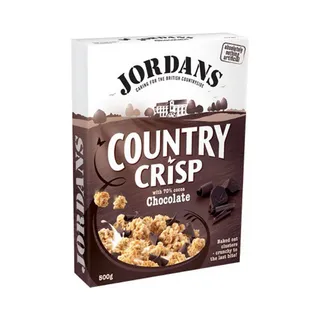 Jordans Country Crisp Dark Chocolate Breakfast Cereal, 500g