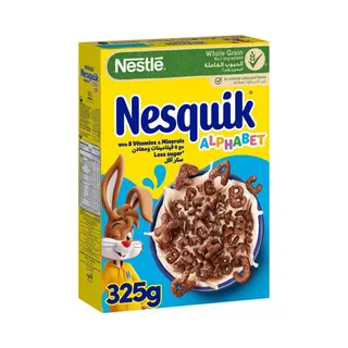 Nesquik Alphabet Whole Grain Chocolate Cereal