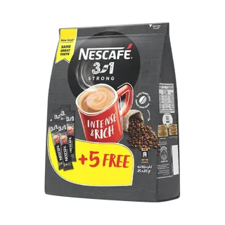 Nescafe Strong 3 In 1 Coffee Sachets, 35x20g