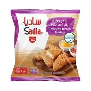 ساديا تيندرز دجاج مغطى بالبقسماط, 480جم