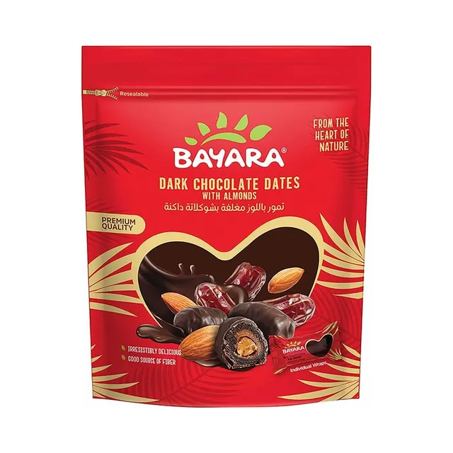 Bayara Dates with Almonds & Dark Chocolate, 250g