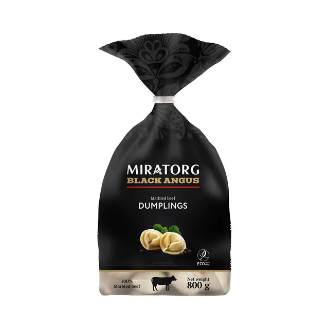 Miratorg Frozen Black Angus Beef Dumplings, 800g