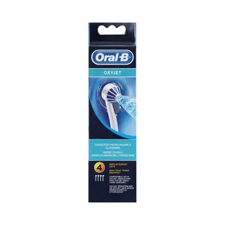 Oral-B Oxyjet Replacement Irrigator Heads 4 Pieces