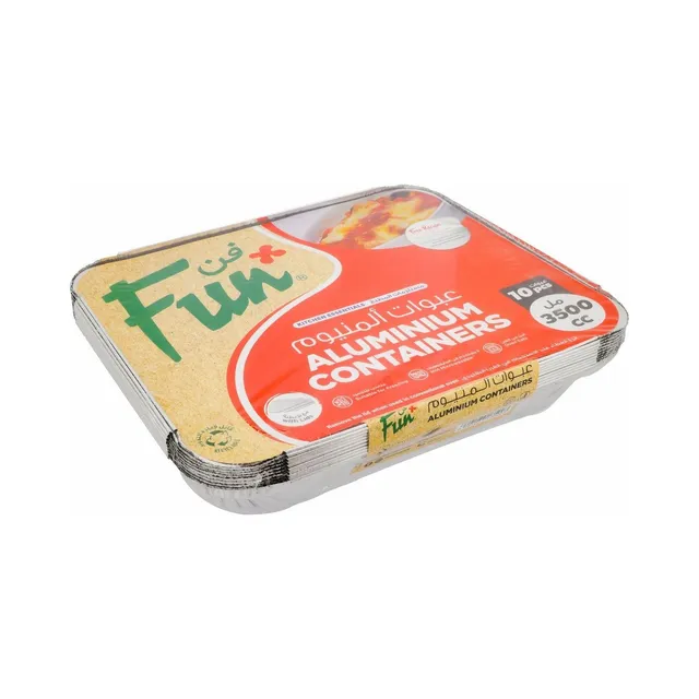 Fun Container Oblong W Lid 3500 Cc