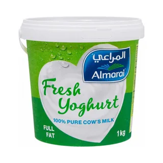 Almarai Plain Full Fat Fresh Yoghurt, 1kg
