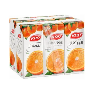 KDD Orange Juice, 6x250ml