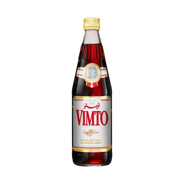 فيمتو مشروب فاكهة مركز بنكهة الورد 710 Ml
