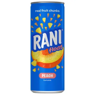 راني فلوت خوخ مشروب فاكهة علبة، 240ml