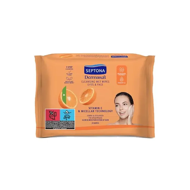 Septona Daily Clean Facial Wipes Micellaire