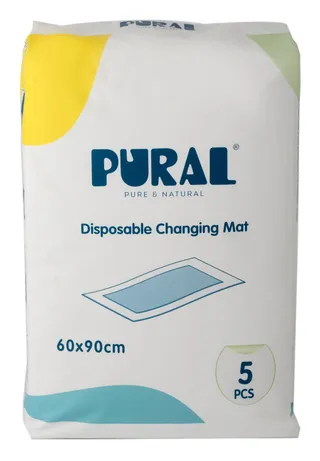 Pural Premium Diapers Changing Mats, 5 Pieces