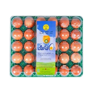 Dana Brown Medium Eggs, 30 Pieces
