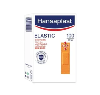 Hansaplast Elastic Extra Flexible Bandage( 65*19 mm) 100 Pieces