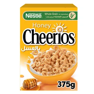 شيريوس حبوب كاملة الحبوب مع عسل، 375g