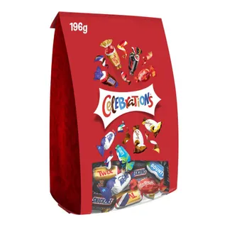 Mars Celebrations Assorted Chocolates Bag, 196g