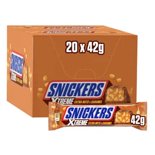 سنيكرز اكستريم شوكولاتة بار 20x42g