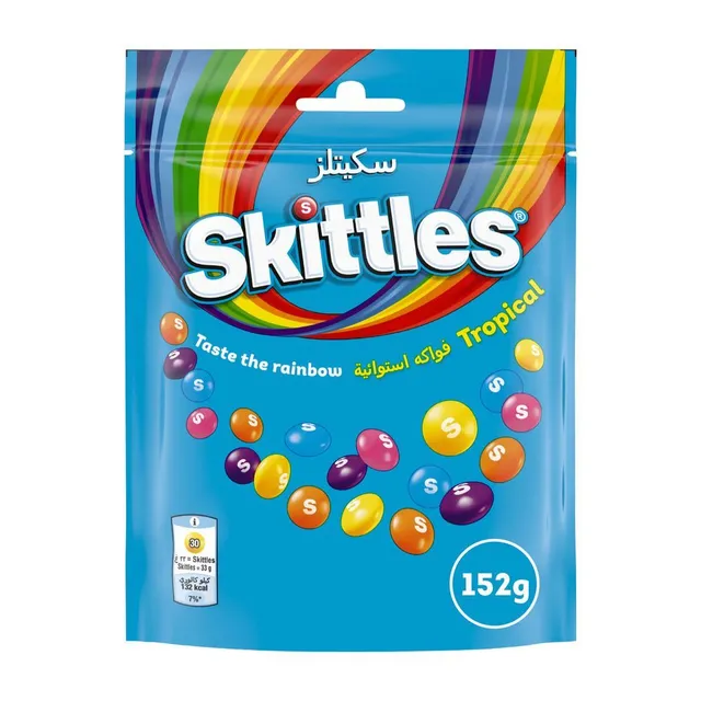 سكيتلز كيس استوائي 152 جم