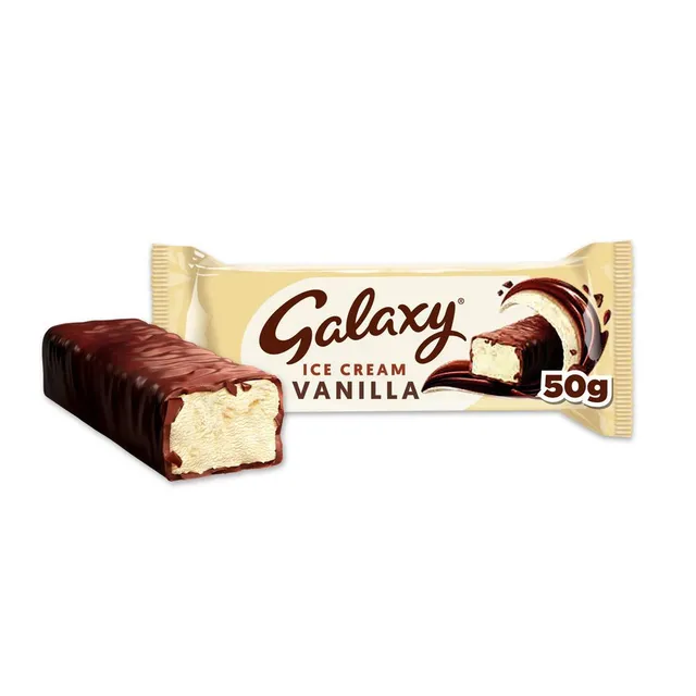 Galaxy Vanilla Ice Cream Bar