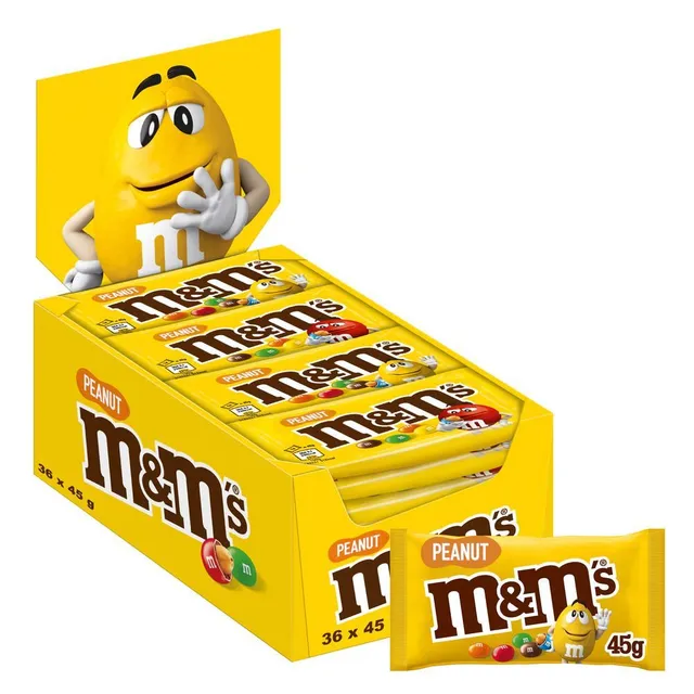 M&M's بينات شوكولاتة، 36x45 جم