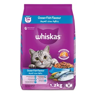 ويسكاس أوشن فيش كات فود باغ، بالغ 1+ سنة، 1.2kg