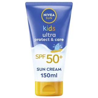 NIVEA SUN Kids Lotion, UVA & UVB Protection, Swim & Play, SPF 50+, 150ml