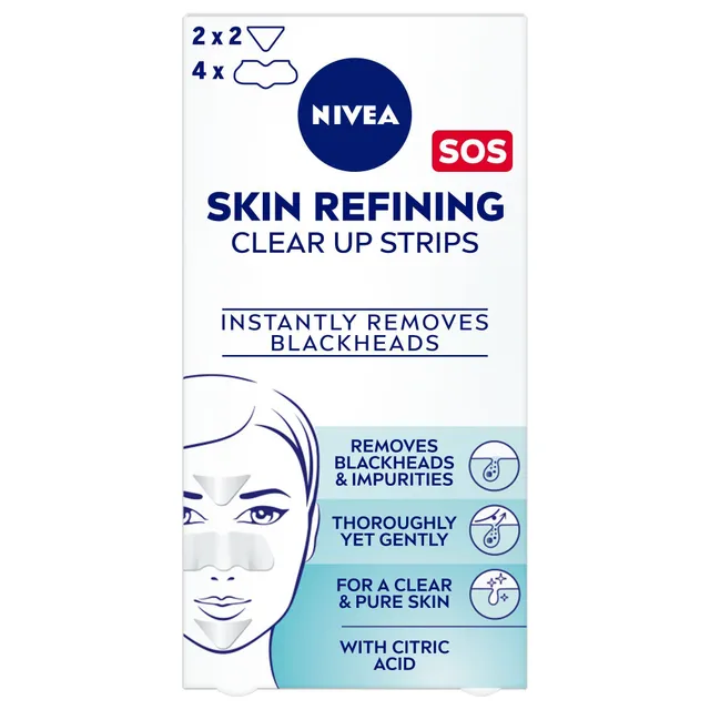 Nivea Skin Refining Clear-Up Citric Acid Face Strips