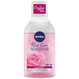 Nivea Rose Care Face Micellar Water in Oil Makeup Remover, 400ml