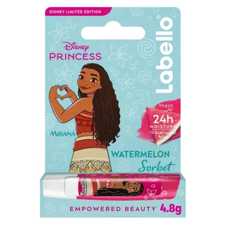 Labello Disney Princess Moana Watermelon Sorbet Lip Balm, 4.8g