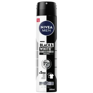 Nivea Deo Men Spray For Men Invisible Black&White