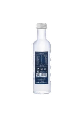 Oman Oasis Drinking Water Glass Bottle, 330ml