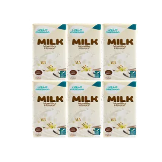مزون UHT حليب فانيليا، 6x125ml