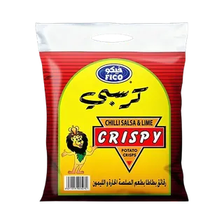 فيكو كريسبي رقائق البطاطس بنكهة صلصة وليمون، 15x20جم