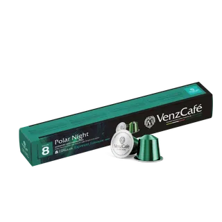 VenzCafe Venzpresso+ Polar Night Mint Chocolate Coffee Capsules with Intensity 8, 10 Capsules