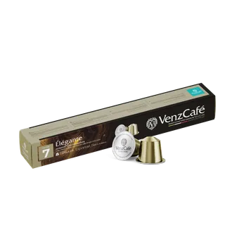 VenzCafe Venzpresso+ Elegant Arabica Coffee Capsules of 100% Arabica with Intensity 7, 10 Capsules