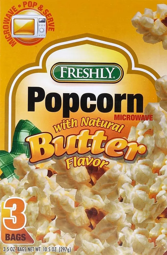 Freshly Butter Microwave Popcorn