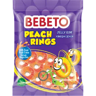 بيبيتو خواتم خوخ 80 جم