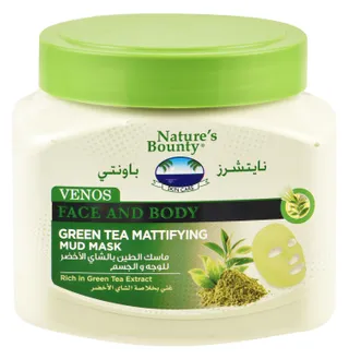 Nature's Bounty Green Tea Face & Body Mud Mask, 600g