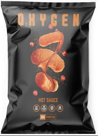 Oxygen High Protein Snacks Hot Sauce Flavor (60g)