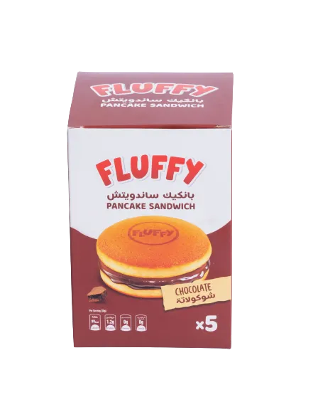 Fluffy Pancake Sandwich Chocolate, 5x37g