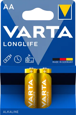 Varta Batteries AA 2 pieces Long Life