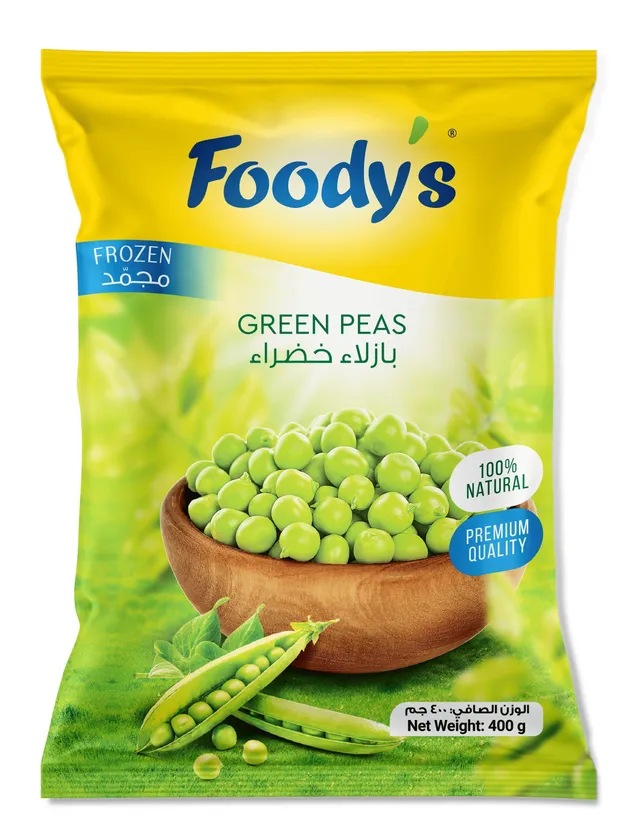 Foodys Frozen Green Peas 400 g