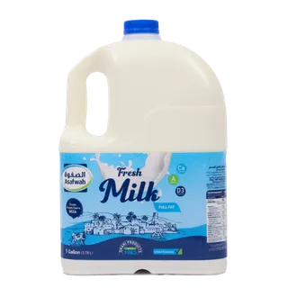 أسفوة حليب كامل الدسم طازج، 3.78L