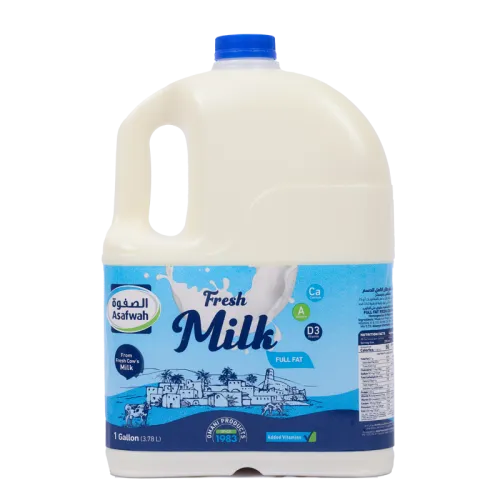 A'Safwah Fresh Full Fat Milk, 3.78L