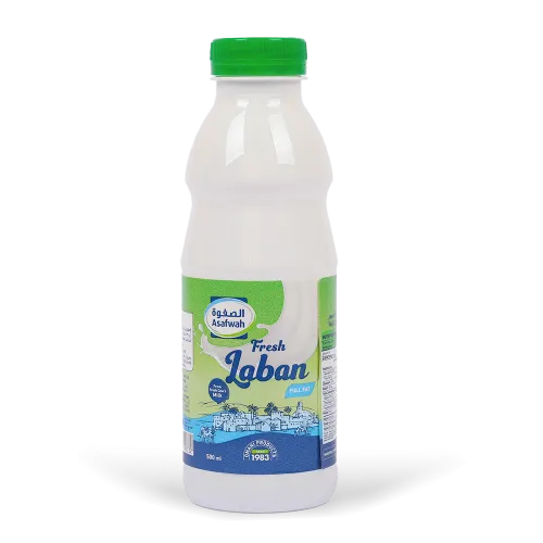 أسفوة لبن كامل الدسم طازج، 500ml