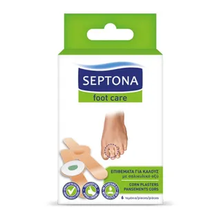 Septona Corn Plasters With Salicylic Acid 6 pcs